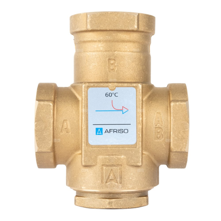 Zawór bezpieczeństwa AFRISO ATV 556 mosiądz GW x GW 1 1/4''