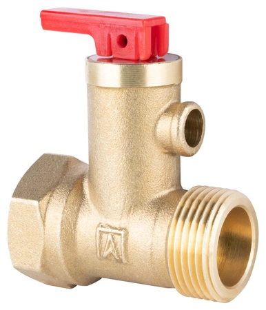 Zawór bezpieczeństwa do elekt.podgrzew.wody AF8, 6,7 bar, G3/4" x Rp3/4"-AFRISO