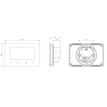 Termostat AFRISO RT05 zasilanie bateryjne (2xaaa) floorcontrol 5-35'C