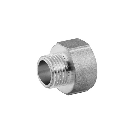 Redukcja mufowo-nyplowa wzmocniona PERFEXIM PHA-308, mosiądz, 1 x 3/4 (GW x GZ), PN16 bar