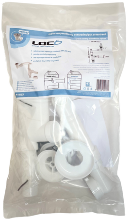 Syfon umywalk.podszafkowy LOCO-AKCES