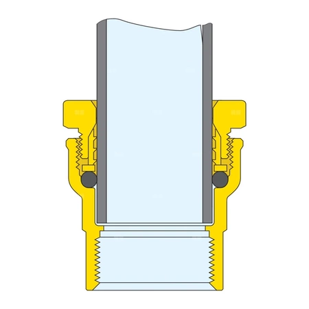 Złączka 1/2" F.20 - z gwintem wewnętrznym