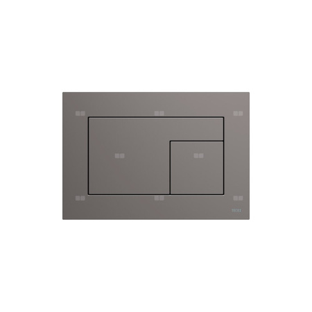 Przycisk spłukujący do stelaża (Mechaniczny) TECE velvet tworzywo, kolor antracyt (grigio londra)