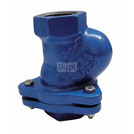 Zawór zwrotny żeliwo PN 10, przył. 2 1/2'' dł.210mm szer.180mm 4019225 WILO