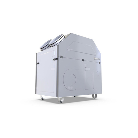 Centrala wentylacyjna DRX 1200 C o wydajności 800m3/h z kompletem mocowań ściennych, wyświetlacz dotykowy 4,3"