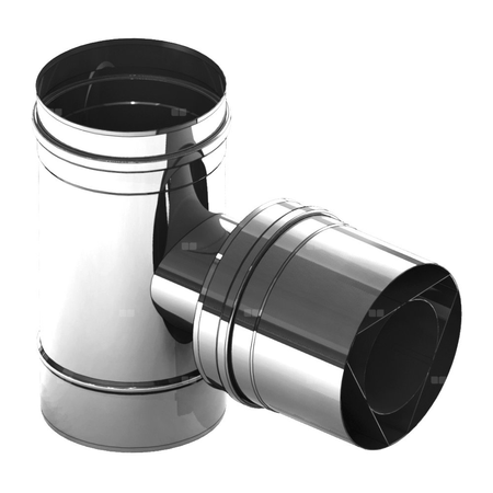 Trójnik dla systemu LAS 87' JEREMIAS LAS0615 180 mm x 80/125 mm