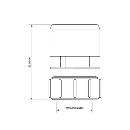 Zawór napowietrzający kanalizacyjny 50mm