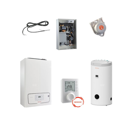 Zestaw z kotłem kondensacyjnym Zestaw TERA 24 Komfort Plus 100