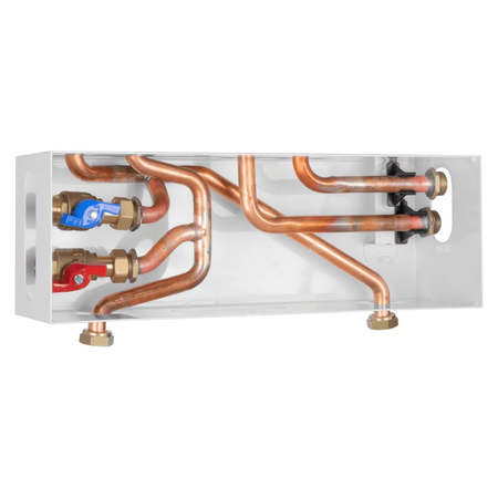 Łącznik z izolacją w szafce do połączenia zestawów AHB oraz AZB AFRISO PrimoBox AJB 110