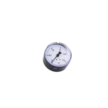 Manometr z rurką Bourdona AFRISO RF grzewczy 0/2,5 bar aksjalne G1/4B fi 63 mm, kl. 2.5%