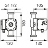 Pompa cyrkulacyjna 25-40-180