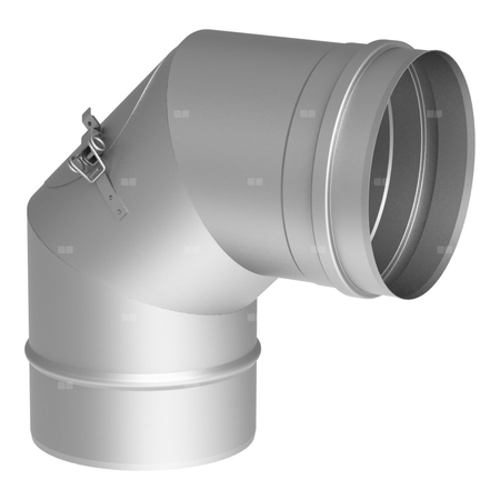 Kolano sztywne 90st. fi160mm z wyczystką