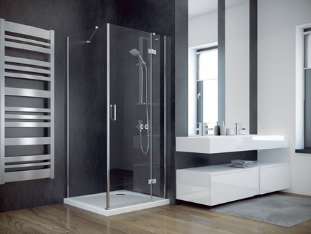 Kabina VIVA kwad.90x90x195 szkło prawa TRANSP.-BESCO