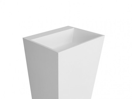 Umywalka wolnostojąca VERA Biała z/o 40x50x85 - BESCO