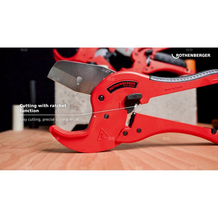 Nożyce do rur z tworzywa sztucznego ROCUT TC 42 Professional