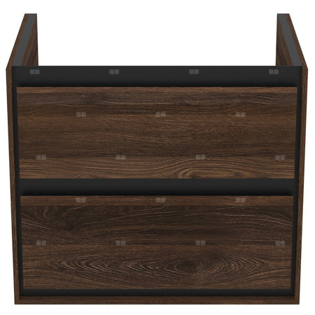 C.AIR SZAFKA 60X44 SLKBLK&WOOD 2 DRWR