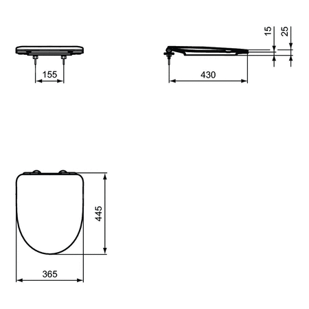 IS I.LIFE A Deska UNI S&C SW SC White