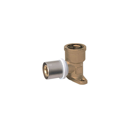 Kolano IBP BF7472 G Z łapami, mosiądz, 16 mm x 1/2'' (system b flex x GW)