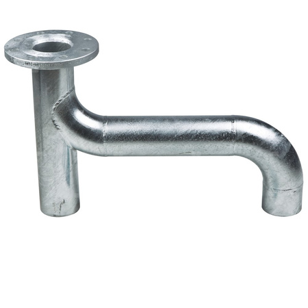 Kształtka rozgałęźna stal, przył. DN 80 dł.640mm szer.200mm DrainLift XXL 840 WILO