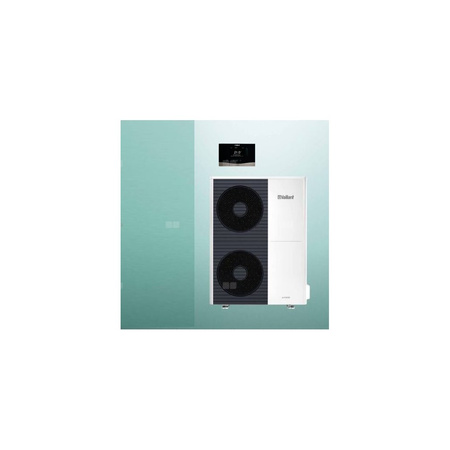 Pakiet Systemowy OZE - Pompa ciepła powietrzna powietrze-woda monoblok VAILLANT VWL 125/6A aroTHERM plus 12.2 kW 400 V + Moduł sterowania VWZ AI + Regulator sensoCOMFORT VRC 720