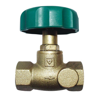 Zawór odcinający HERZ 4215W bez spustu mosiądz DN 15 GW, max. 90'C, max. 10 bar