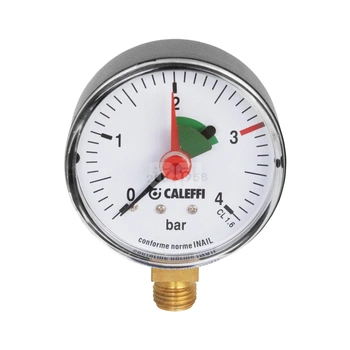 Manometr dla grupy do kontroli ciśnienia z serii 539, 1/4" przyłącze dolne