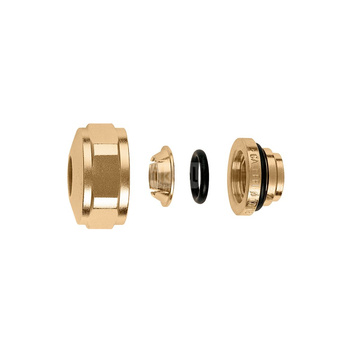 Złączka zaciskowa do rur miedzianych, mosiężnych, ze stali. Z uszczelką O-Ring 3/4-10