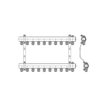 PHA-102/Z Komplet rozdzielacza 7-obwod.
