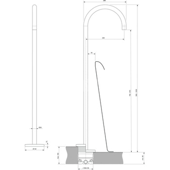 JOY WYLEWKA BATERIA WOLNOSTOJĄCEJ SILV STOR