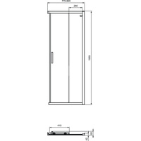 CONNECT 2 Drzwi 80 UNH DOOR IC SBL CL