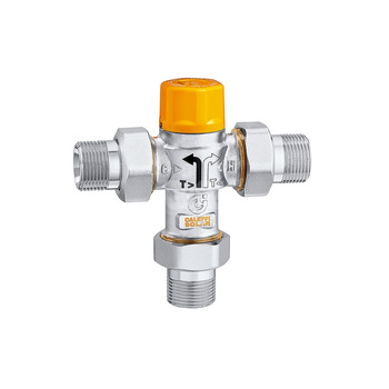 Termostatyczny zawór rozdzielający dla instalacji solarnych 3/4"