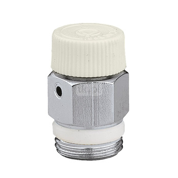 Ręczny zawór odpowietrzający do grzejników. Gwint z uszczelką PTFE 1/8" GZ
