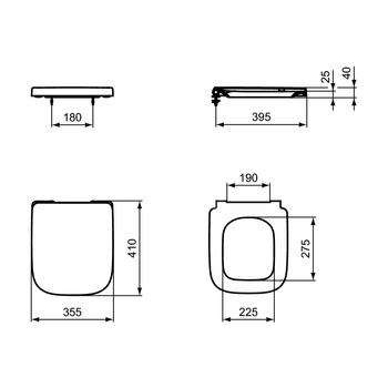 IS I.LIFE S Deska S&C WO SC White