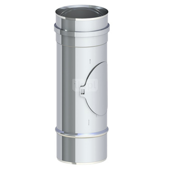 Rura fi100mm z rewizją praca w nadciśnieniu (wyczystka) z uszczelką