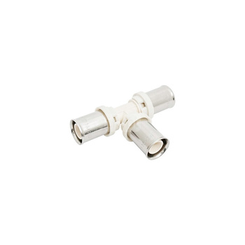 Trójnik QIK Zaprasowywany PPSU 26 mm (złącze zaprasowywane x złącze zaprasowywane x złącze zaprasowywane)