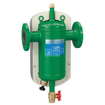 Separator CALEFFI DIRTMAG®, 10 bar / 100'C, DN100 (kołnierz), z wkładem magnesowym, z kołnierzem rewizyjnym