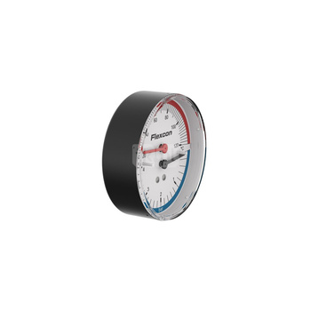 Manotermometr osiowy 80 mm