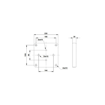 Płyta montażowa TP(E)