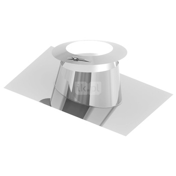 Przejście dachowe 5-15st. aluminiowe z kołnierzem fi110mm