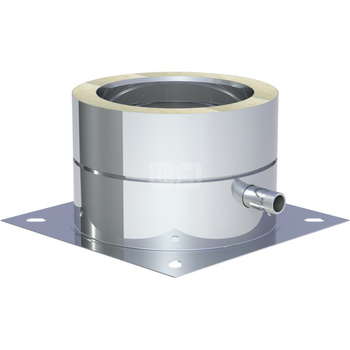 Płyta fundamentowa z odpływem skroplin w bok JEREMIAS 205-DWETN66 fi 180 mm