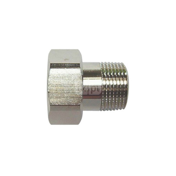 Śrubunek z uszczelnieniem płaskim HERZ, 1/2'' x 3/8'' (GW x GZ)