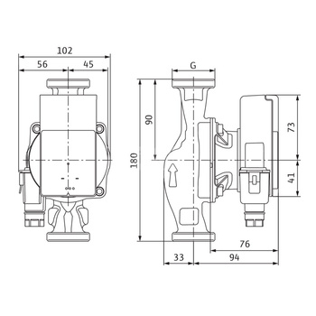 Pompa obiegowa Wilo-Atmos PICO 25/1-4