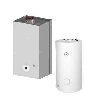 Pakiet 4 - Kocioł kondensacyjny 1 funkcyjny Silver Pro 25 kW+Zasobnik SWK 120 l