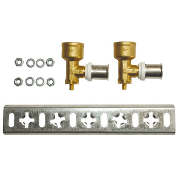 Szyna montażowa do przejścia przez ścianę 16x2-Rp 1/2