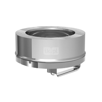 Naczynie na sadze z miską kondensacyjną JEREMIAS 08DW44B stal nierdzewna fi 150 mm