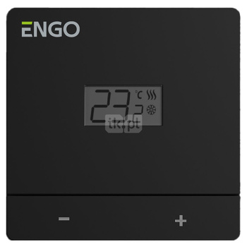 Termostat ENGO CONTROLS EASY-230B trój-/czteroprzewodowy zasilanie 230 V AC włącz/wyłącz 5..35'C 230 V 3 A