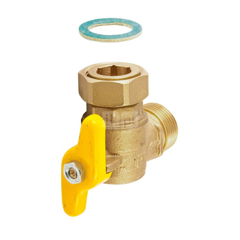 Zawór odcinający gaz (do kotłów QUADRA II 24 CAI Lx, QUADRA X 25C i QUADRA X 25R)