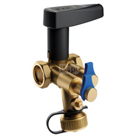 Zawór równoważący statyczny z opływem COMAP Nexus Vertex/KFE Rp mosiądz Gwint wewnętrzny DN 40, max. 25bar