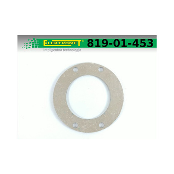 Część zam. do kotła uszczelka między płytą paleniska a rurą podajnika (okrągła z otworami)