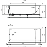 CONNECT AIR WANNA 170X80 Z PANELAMI